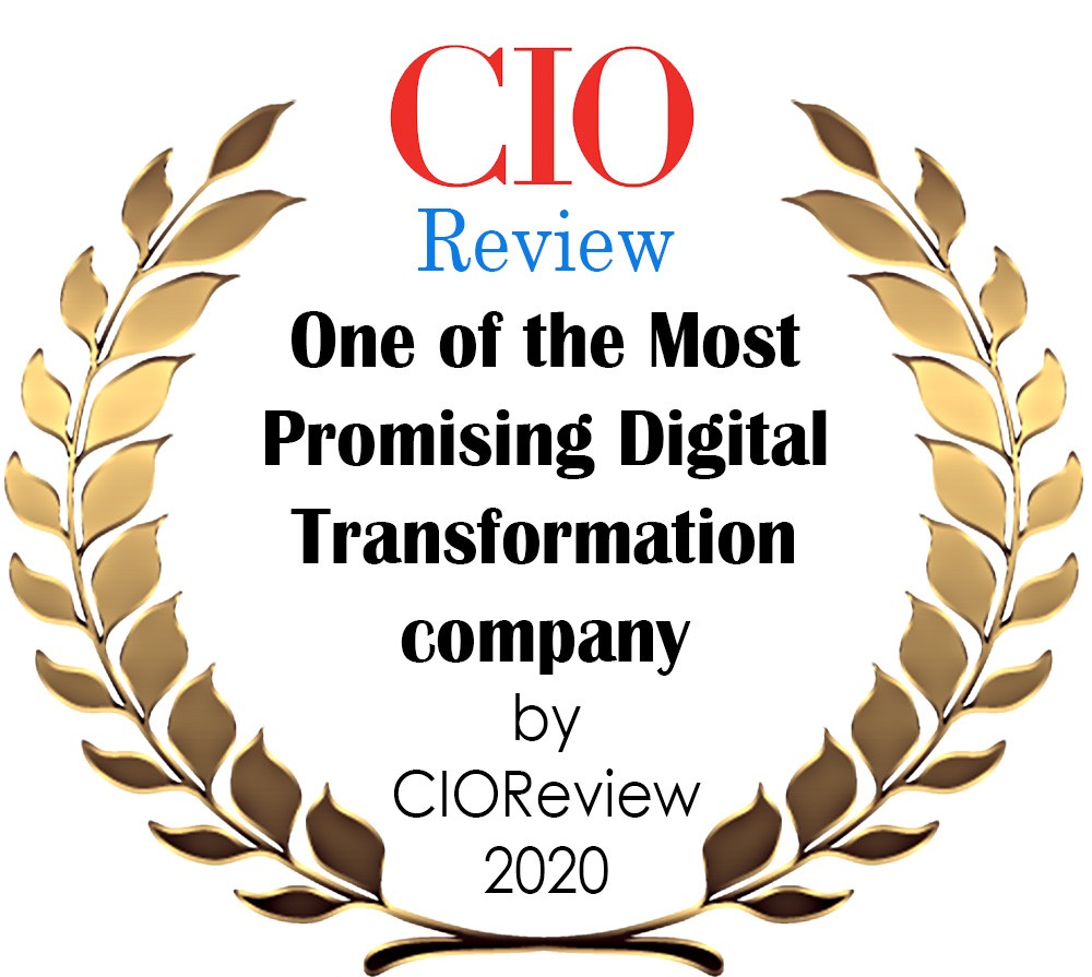 maxbyte awards - most promising digital tranformation company by CIO
