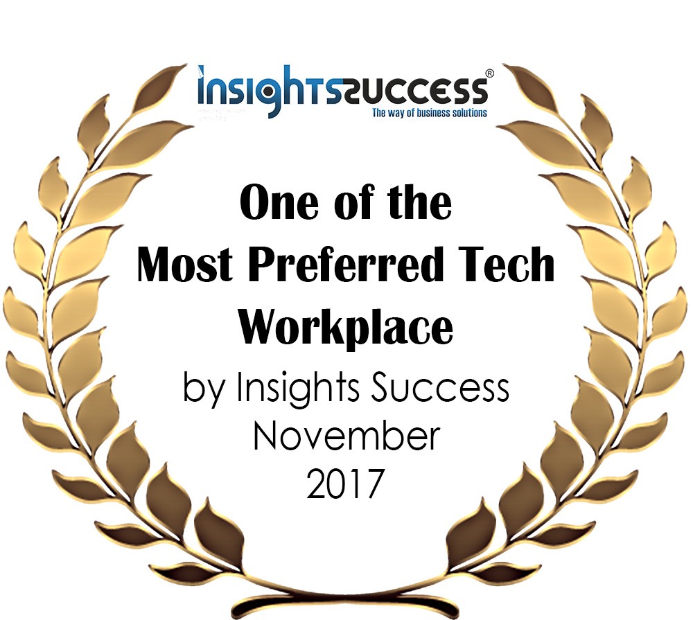 maxbyte awards - most preferred tech workspace 2017 by Insight Success