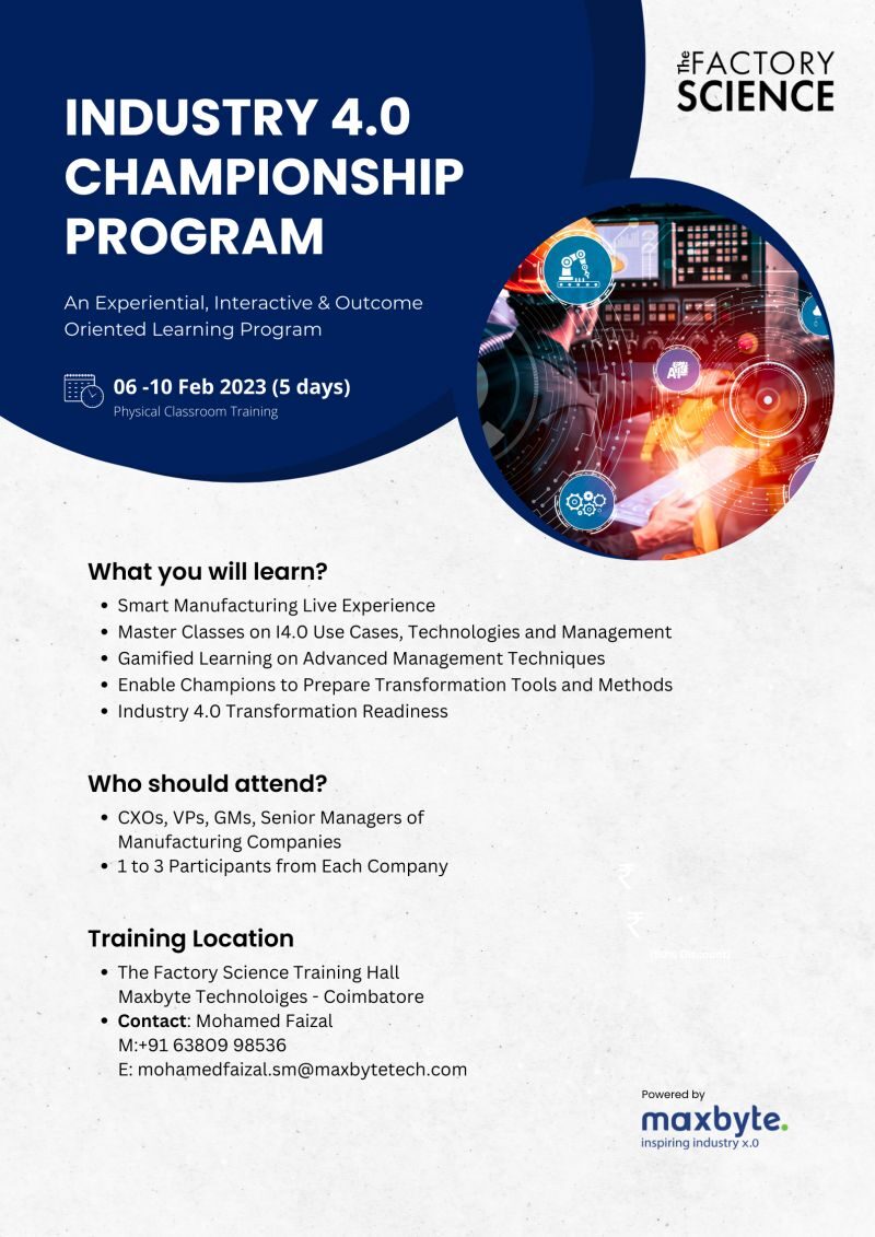 a certified industrial digital transformer with The Factory