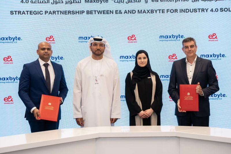 e& enterprise partnered with Maxbyte