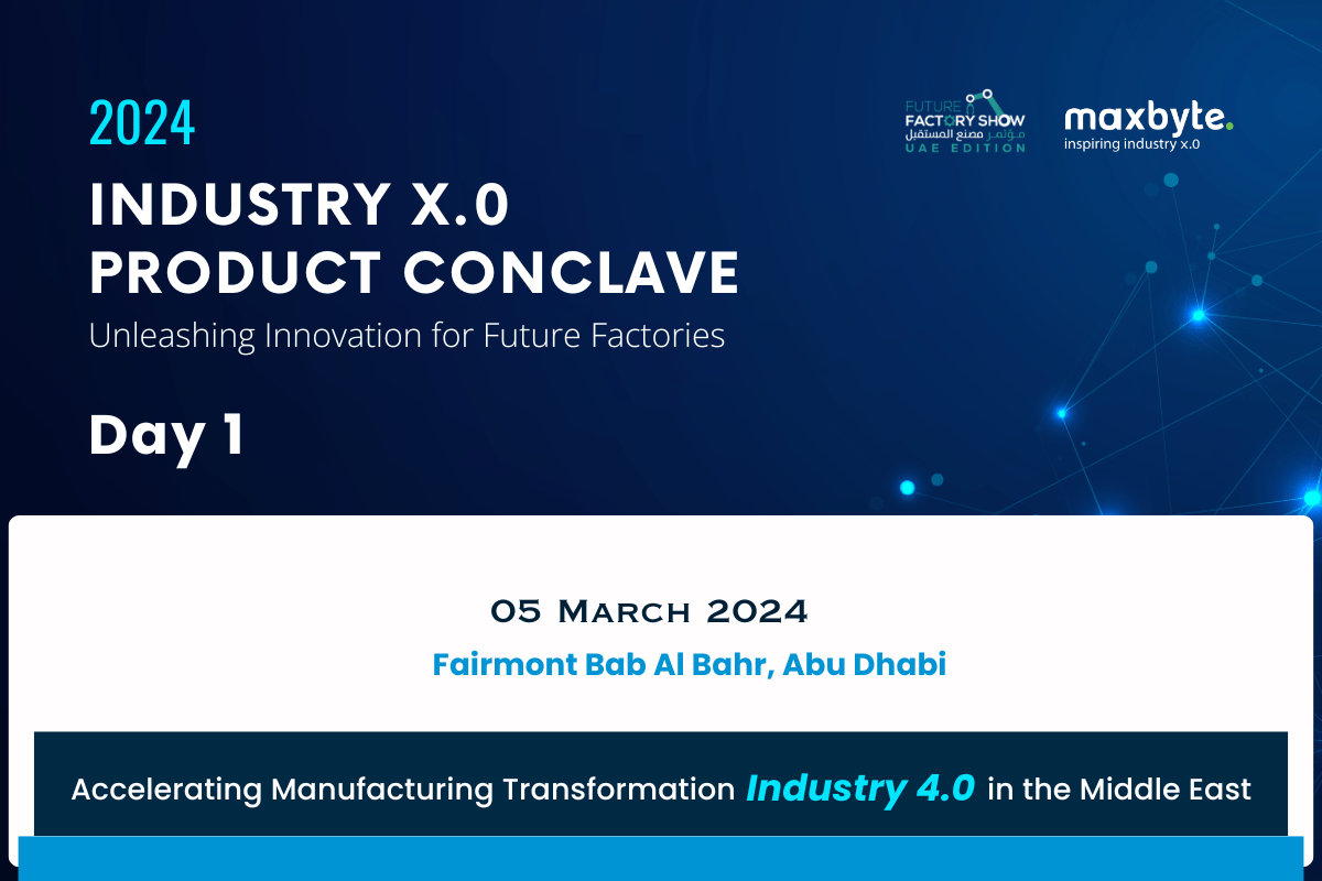 Day 1 Summary - Industry X.0 Product Conclave