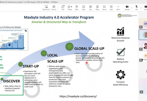 Maxbyte & NPC's online Udyami Bharat 4.0 - Awareness Program