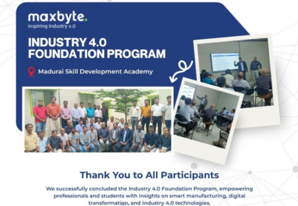 Industry 4.0 Foundation Program at Madurai Skill Development Academy Industry 4.0 Foundation Program at Madurai Skill Development Academy